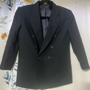 Black Double-Breasted suit